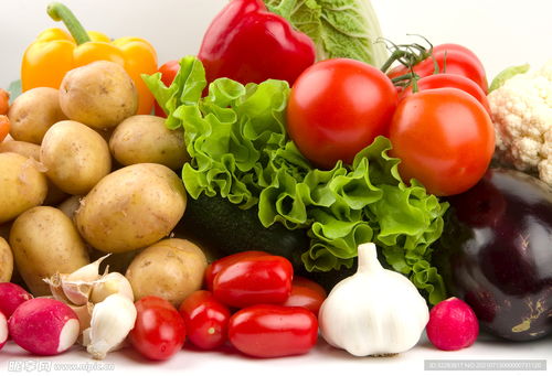 新鮮蔬菜攝影圖